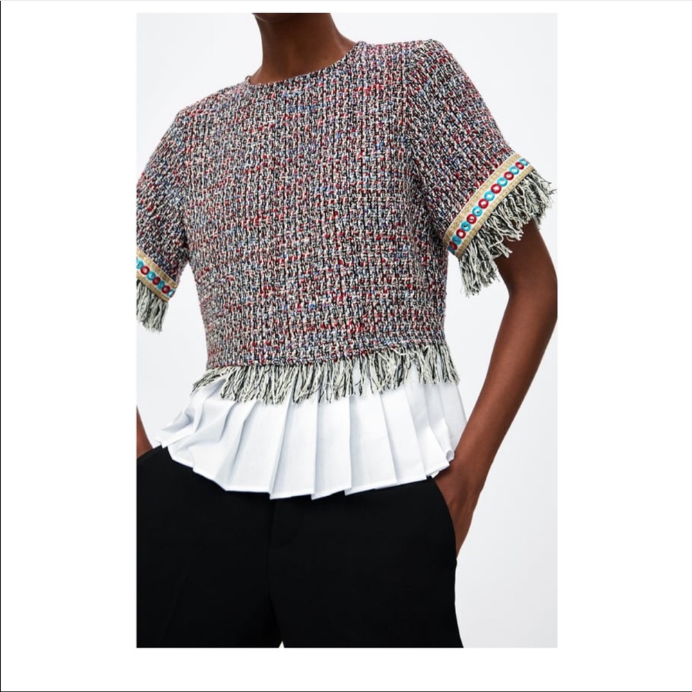 🌷SALE🌷Perfect Tweeded Business top